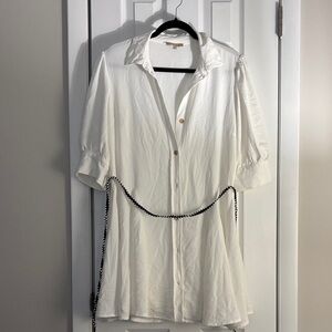 Indulge Cream Cotton Dress